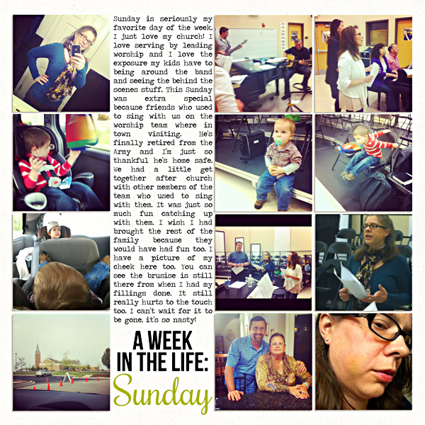 Week In The Life - Sunday