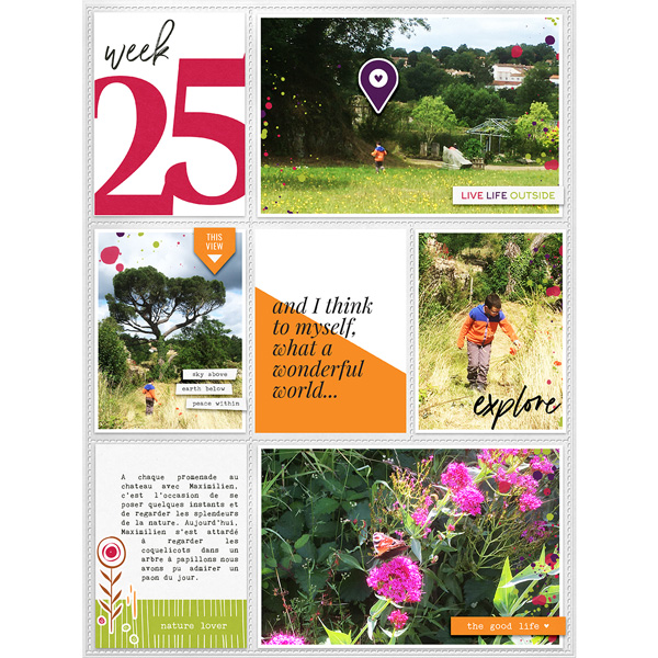 Week25 - Live life outside