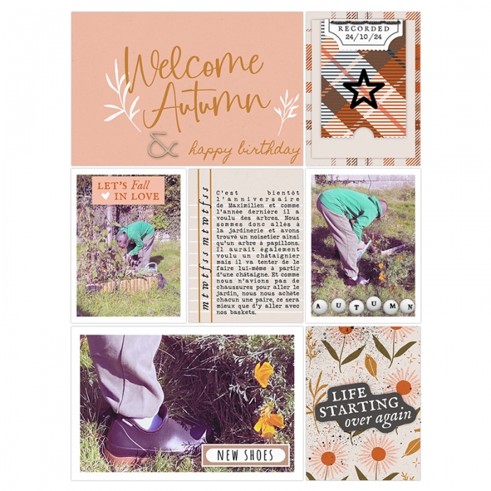Welcome autumn & happy birthday