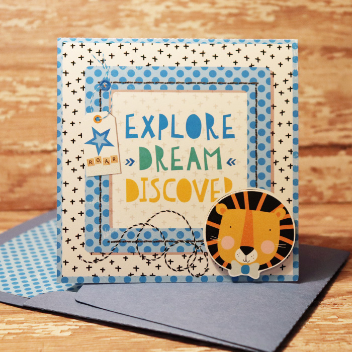 Welcome Baby Boy card