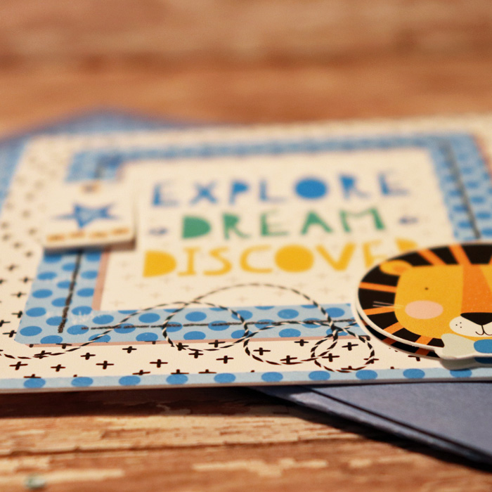 Welcome Baby Boy card