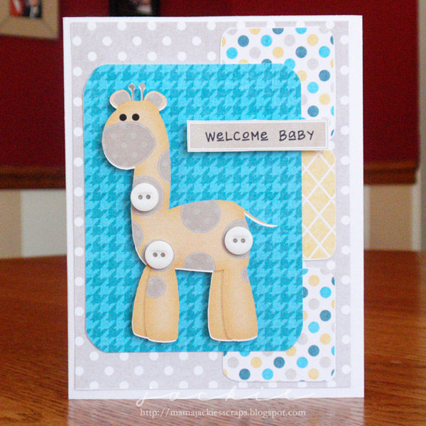 Welcome Baby Card {hybrid}