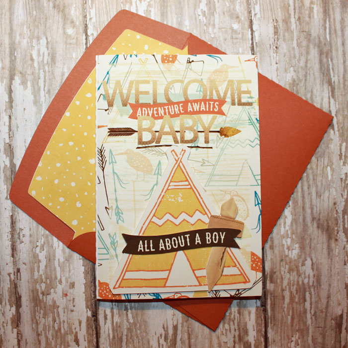 Welcome Baby Card