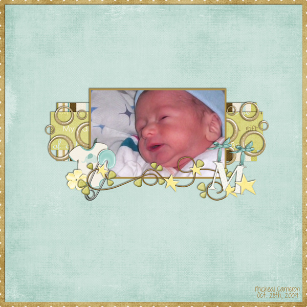 Welcome Baby Micheal