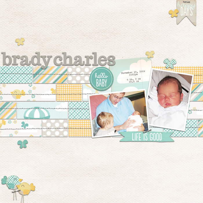 Welcome Brady Charles