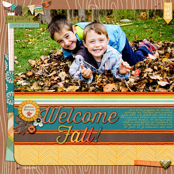 Welcome Fall