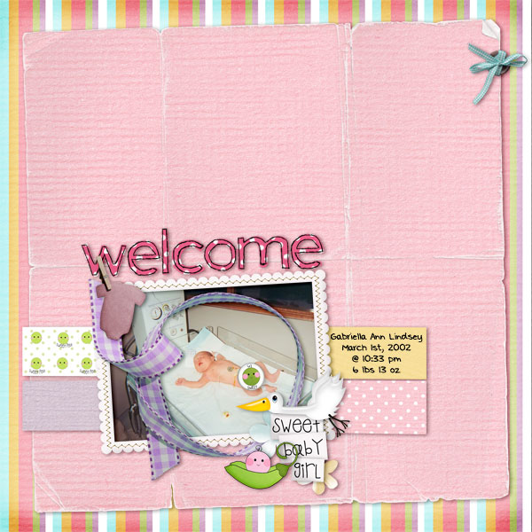 Welcome Sweet Baby Girl