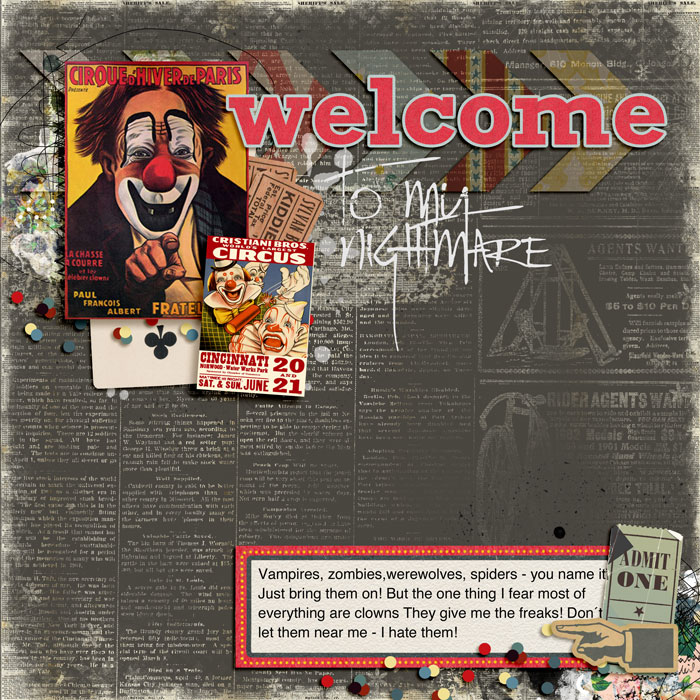 Welcome to my nightmare