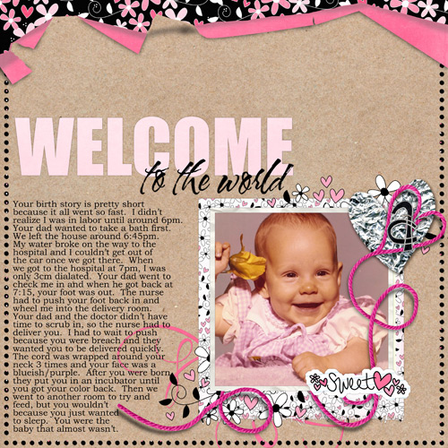 Welcome to the world