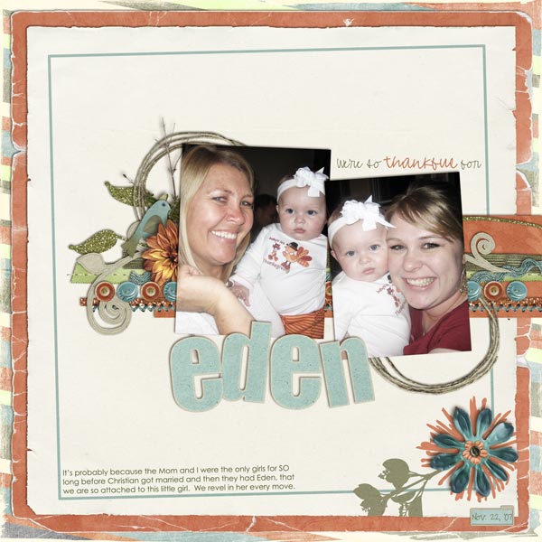 We're So Thankful For Eden