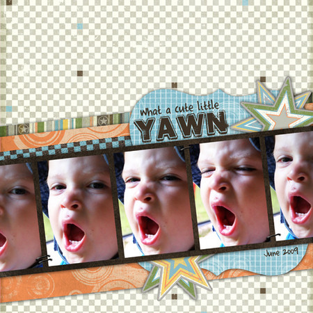 what a cute little YAWN