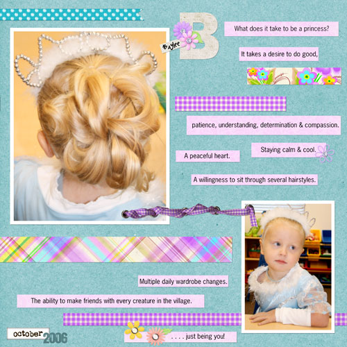 What does it take to be a Princess?