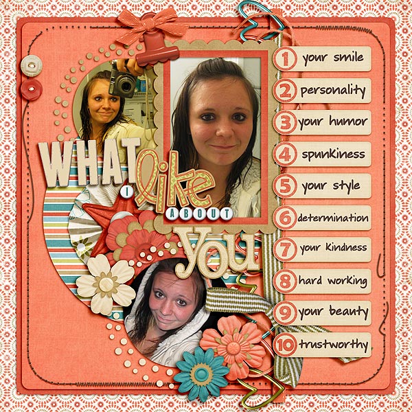 What I love about you