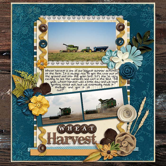Wheat Harvest (left)