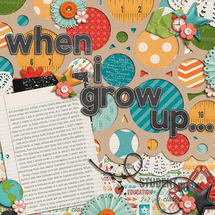 When I Grow Up...