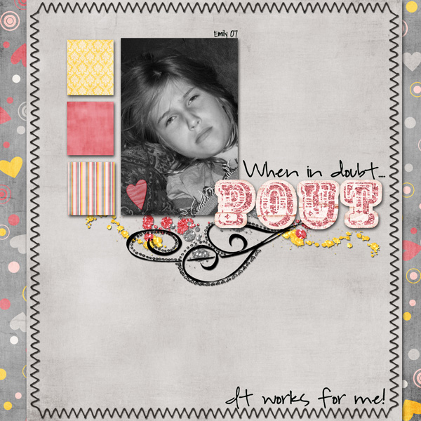 When In Doubt ...Pout