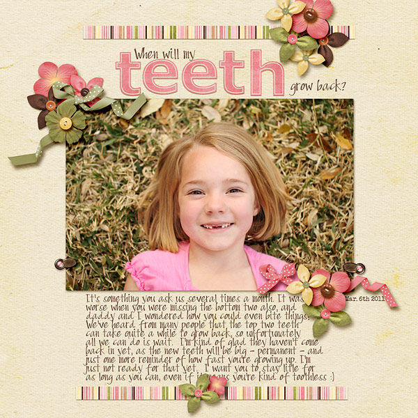 When will my teeth grow back?