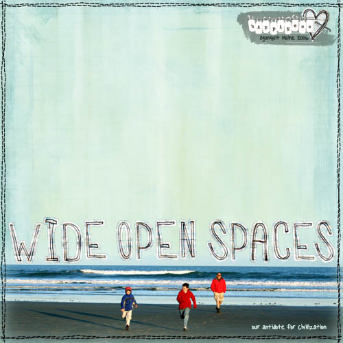 Wide Open Spaces (Slogan Challenge)