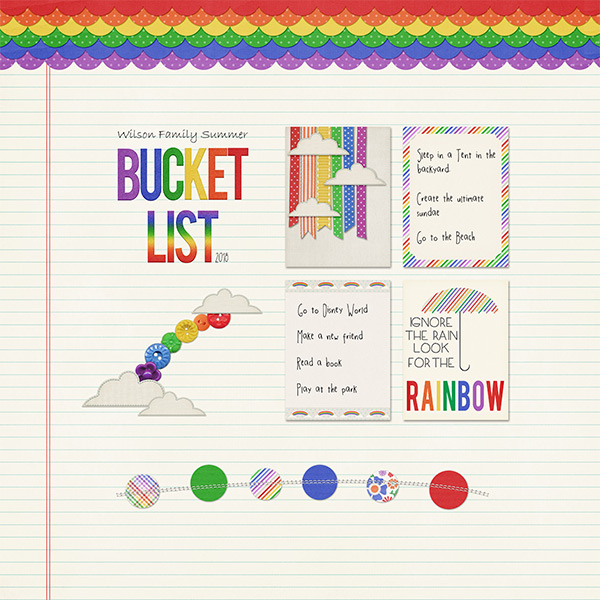 Wilson Summer Bucket List