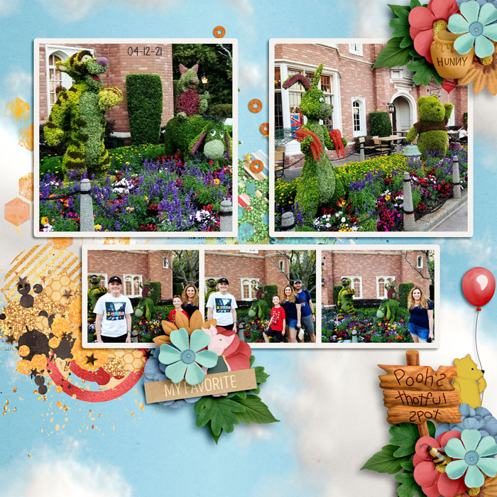Winnie the Pooh Topiary 2021