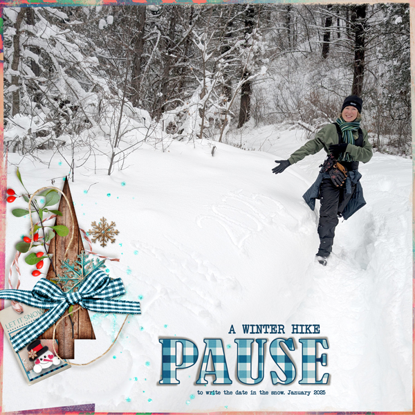 Winter Hike Pause