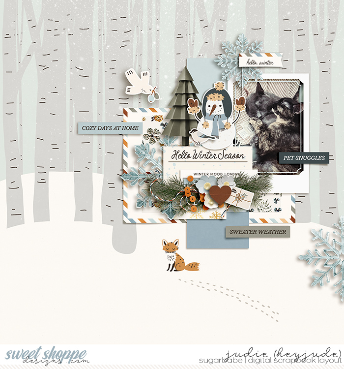 Winter Pet Snuggles