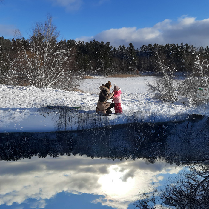 Winter reflections
