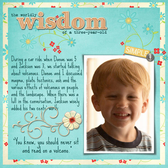Wisdom of a Three-Year-Old