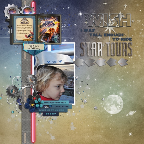 Wish I Was Tall Enough to Ride Star Tours