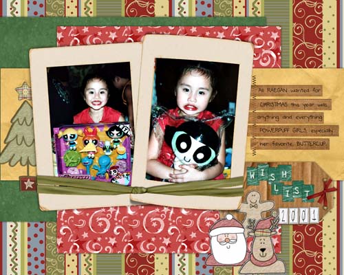 Wish List 2001-Raegan
