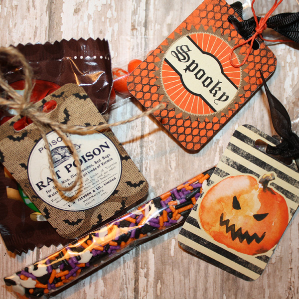 Witches Brew candy treat tags