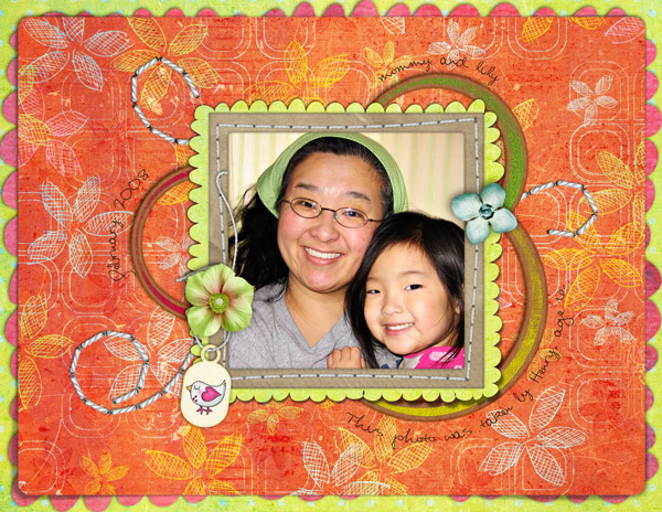 With Mommy (scraplift)