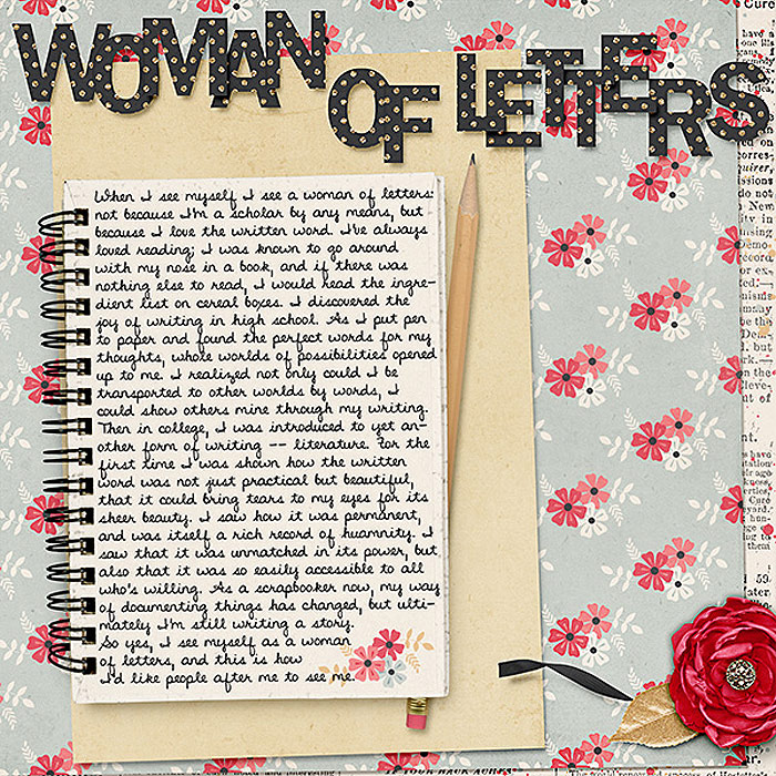 Woman of Letters
