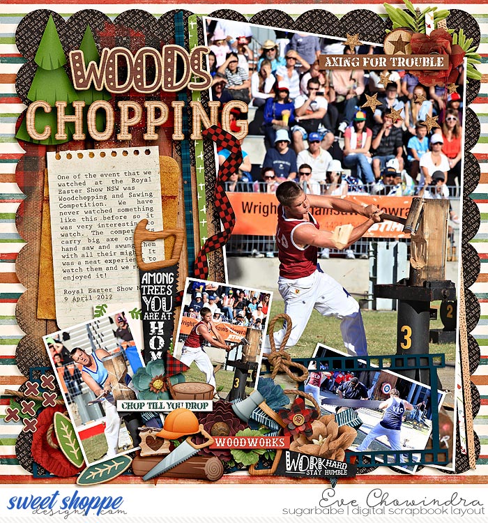 wood chopping