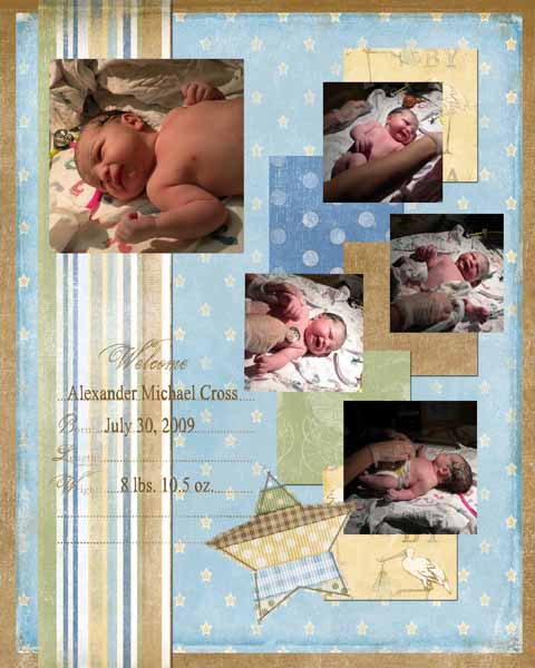 Xander's birth 2
