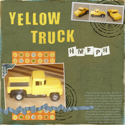 Yellow Truck HMFPH!