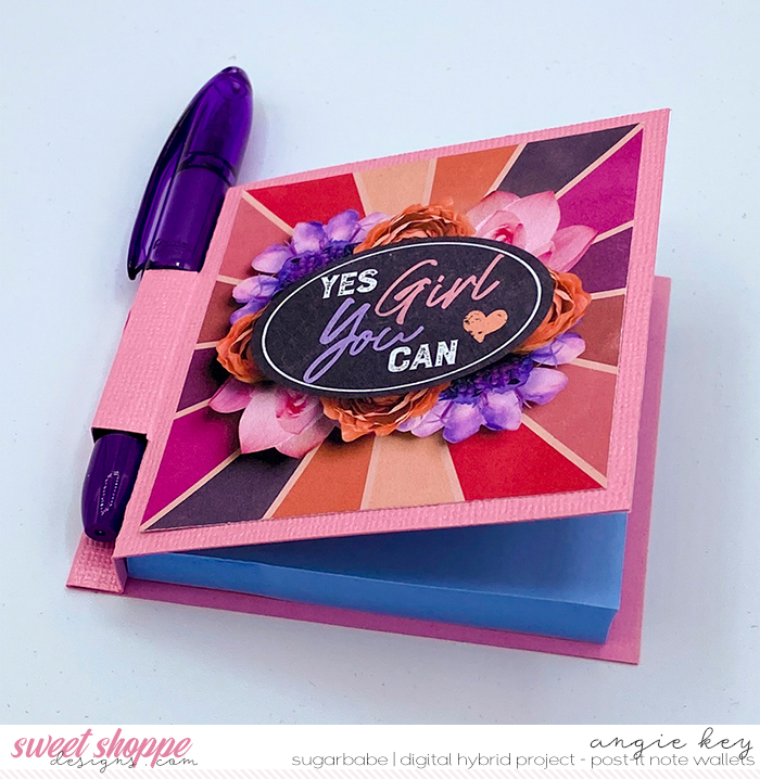 Yes Girl Post-It Wallet