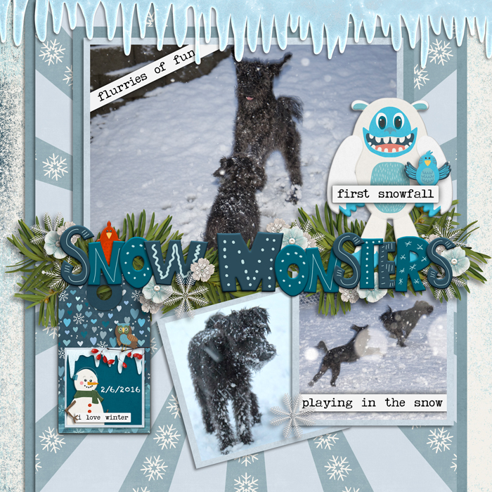 Yeti and Bear Bundle by Clever Monkey Graphics