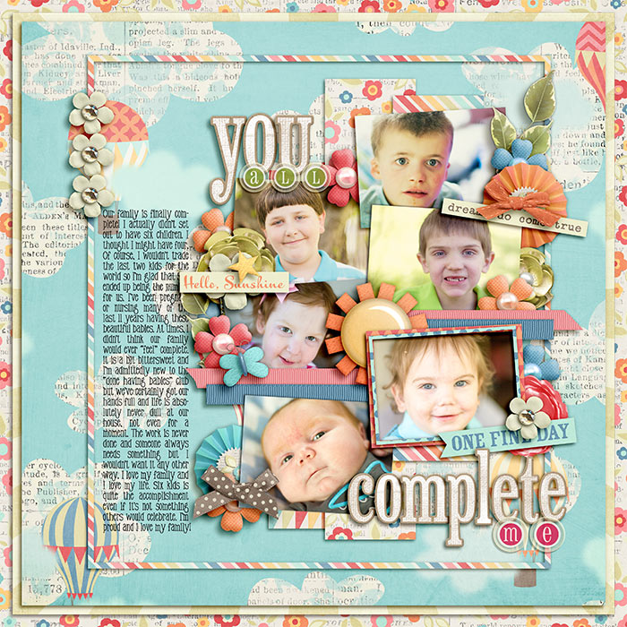 you all complete me