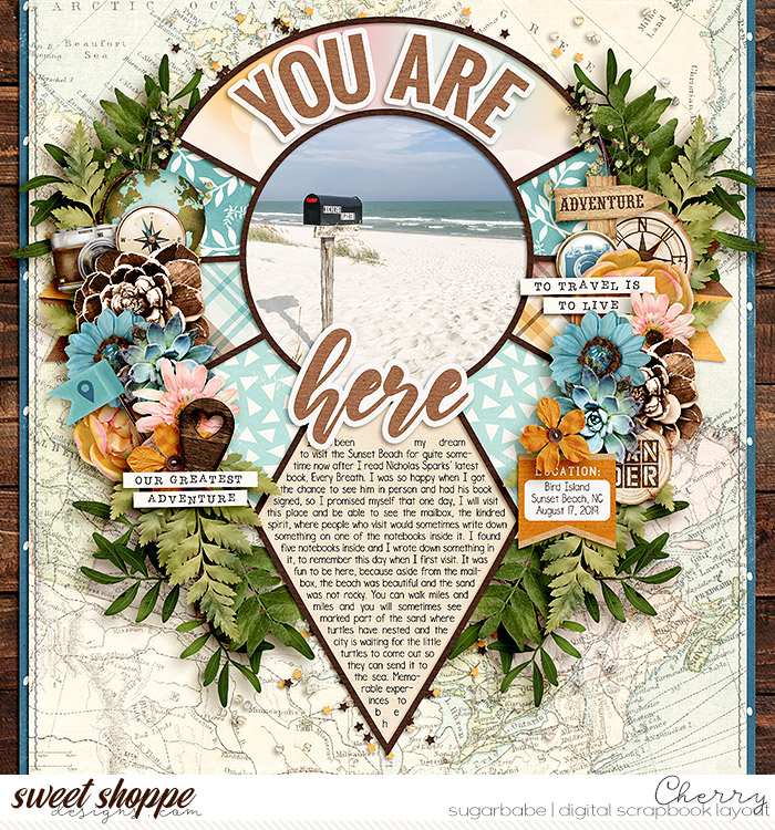 You Are here