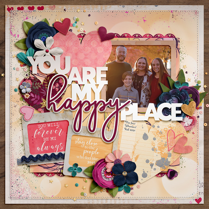 You are my happy place