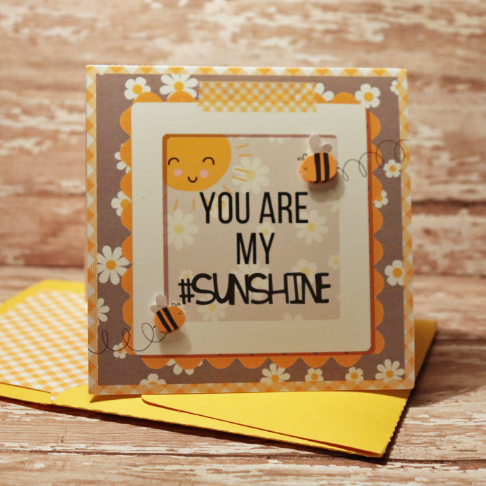 You Are My Sunshine card