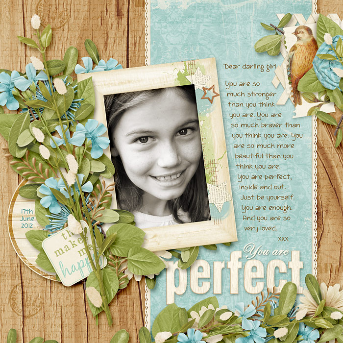 You are perfect