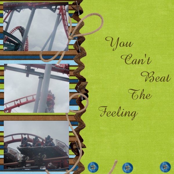 You can't beat the feeling