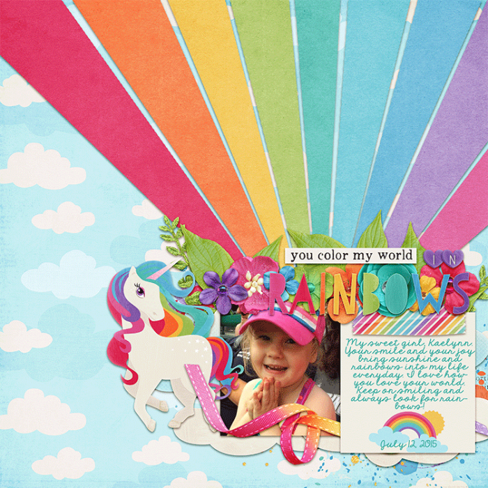 You Color My World In Rainbows