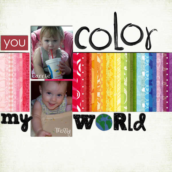 You Color My World