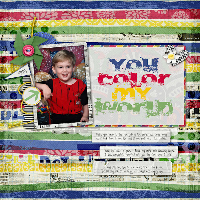 You Color My World