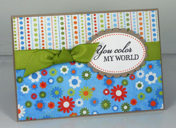 You Color my World