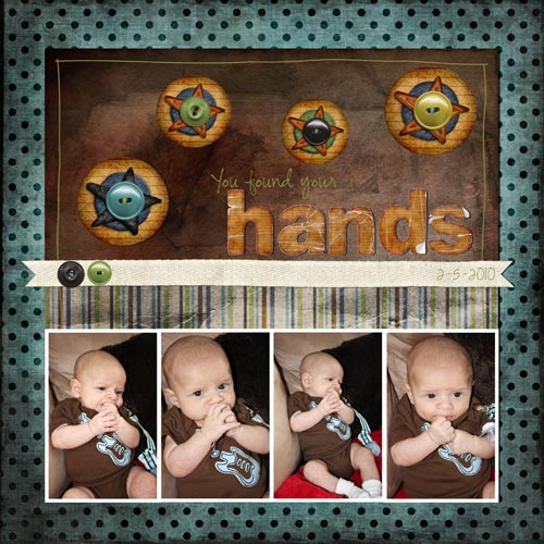 You found your hands