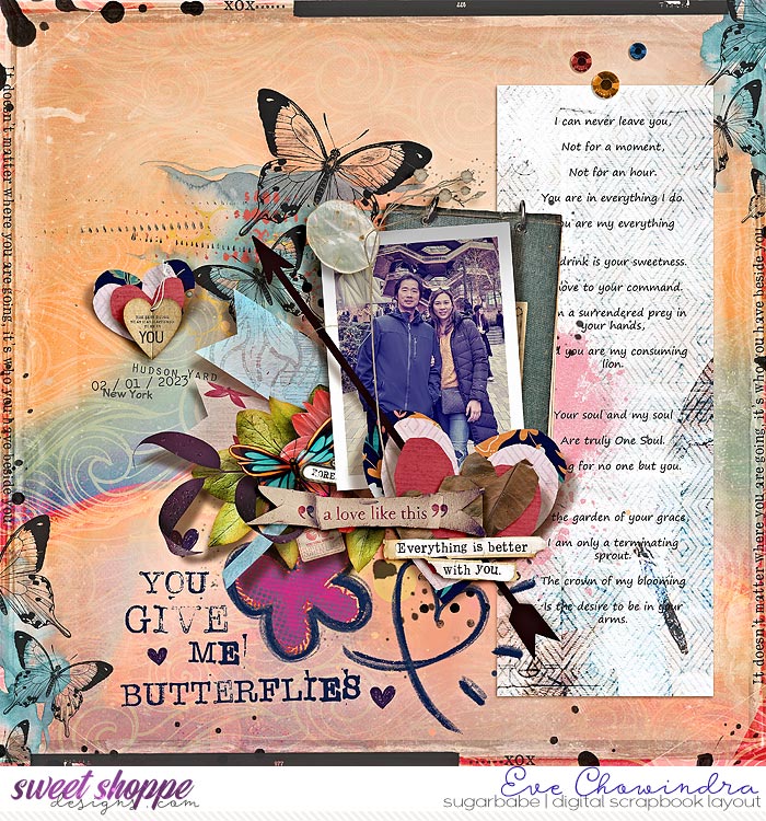 you give me butterflies